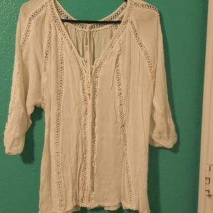 See Through White Shirt